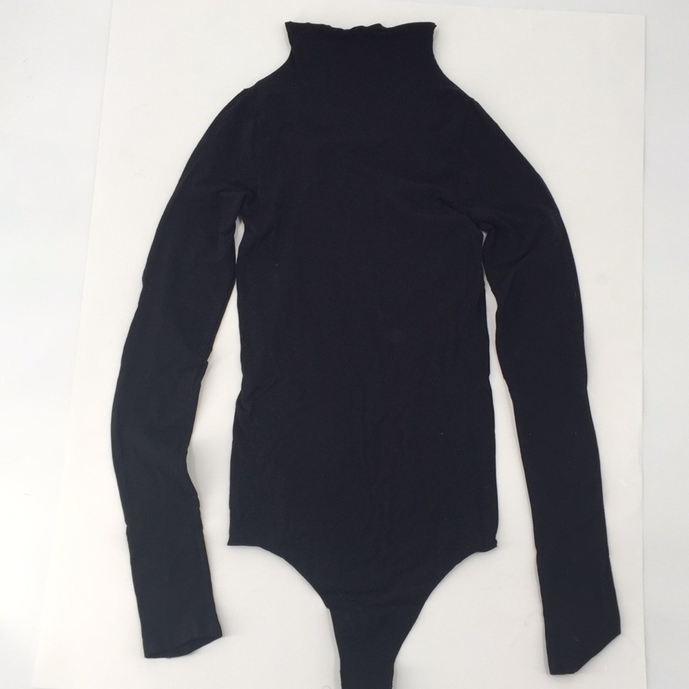 NWT Commando Ballet Turtleneck Bodysuit Black - Picture 7 of 11